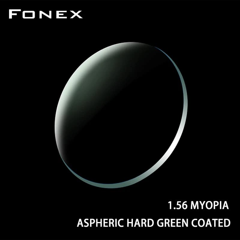 FONEX Personnalisé 1.56 1.61 1.67 1.74 CR-39 Optique Résine Asphérique Verres Lentilles Myopie Hyper