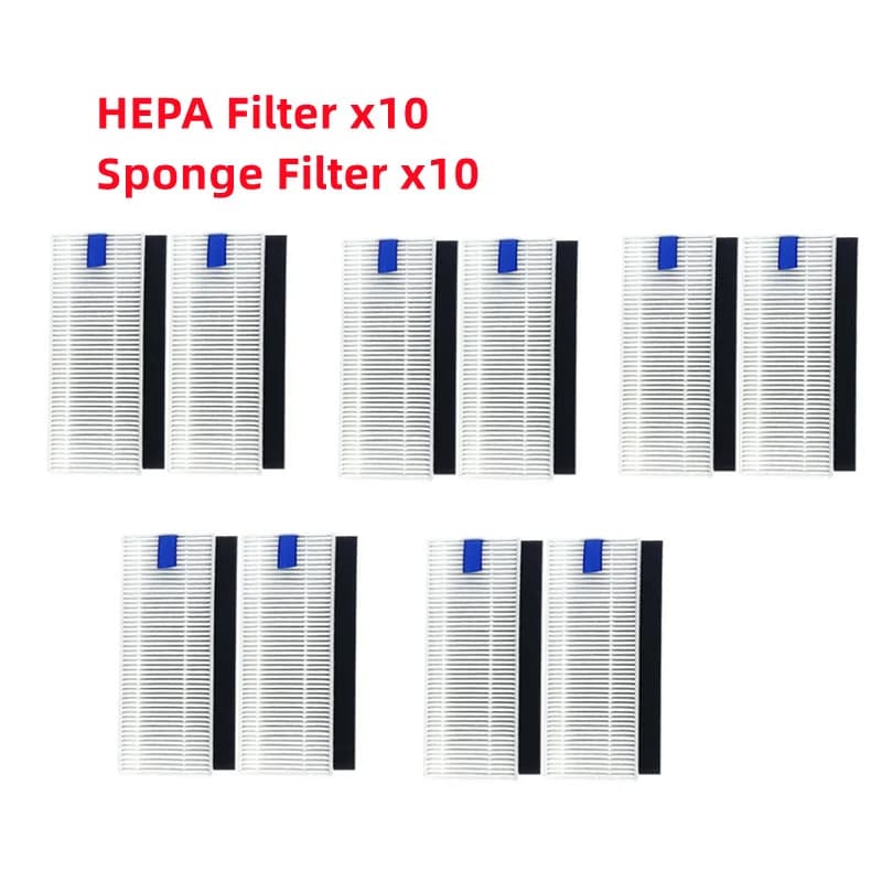 Pré-filtre HEPA pour aspirateur robot Tefal Rowenta Explorer/ x-plorer série 20 40 50 75, accessoire