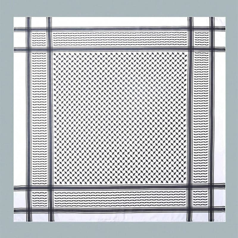 Foulard de Styles arabes pour femmes, Foulard de styliste imprimé à carreaux, Hijab doux, châles et 