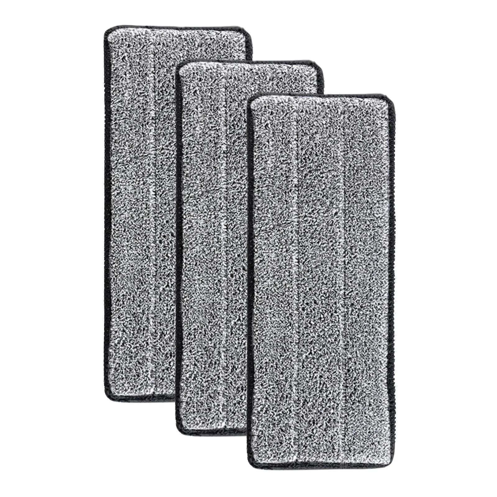 Tampon de vadrouille en microfibre de remplacement, 3 à 20 pièces, vadrouille lavable en microfibre,