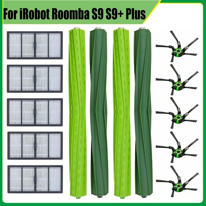 Sac à poussière pour aspirateur Robot iRobot Roomba S9 9150 S9 + Plus, rouleau principal de haute qu