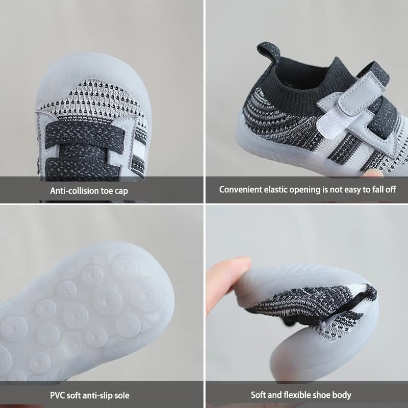 Chaussures de sport décontractées pour enfants maille respirant garçon filles chaussures de marche s
