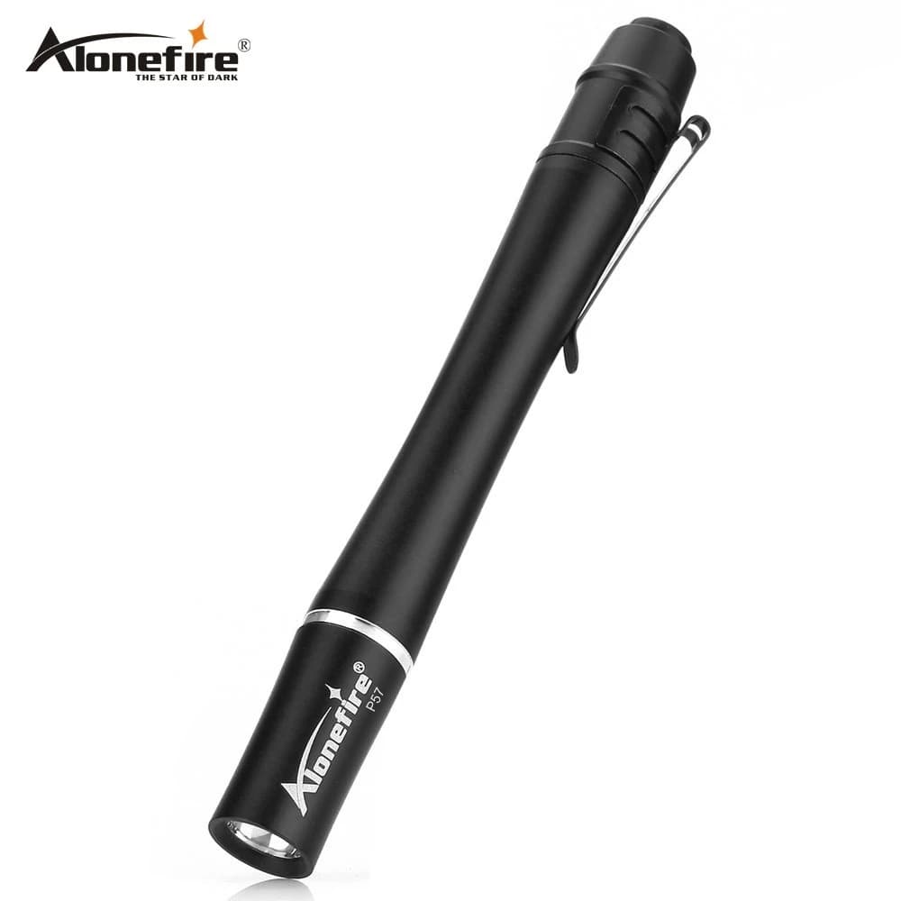 3W Led stylo lumière Mini lampe de poche Portable maison enfant Cool poche randonnée voyage travail 