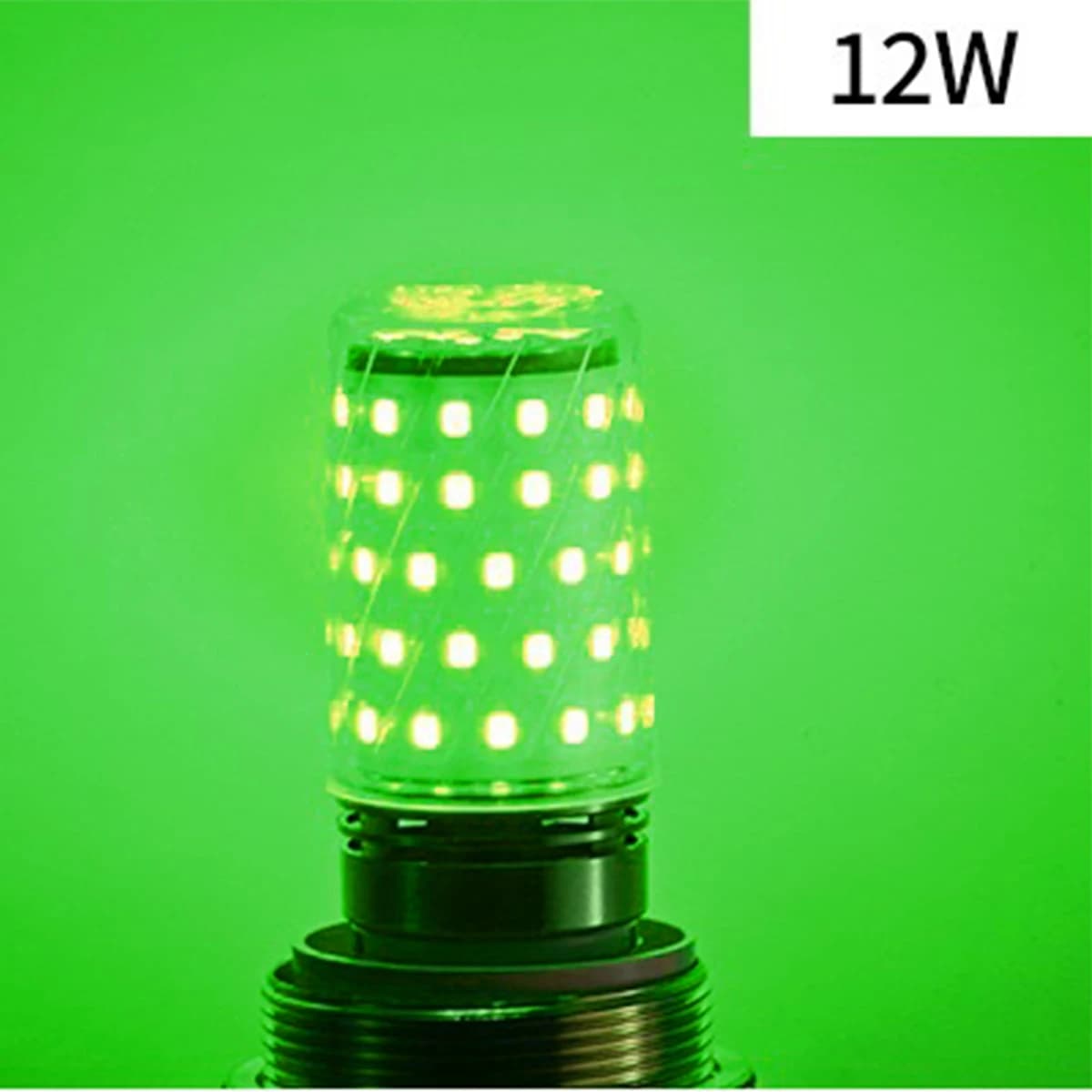 Ampoule E27 LED ampoule de maïs colorée 12W rose rouge bleu vert violet doré 6 couleurs lampe AC 220