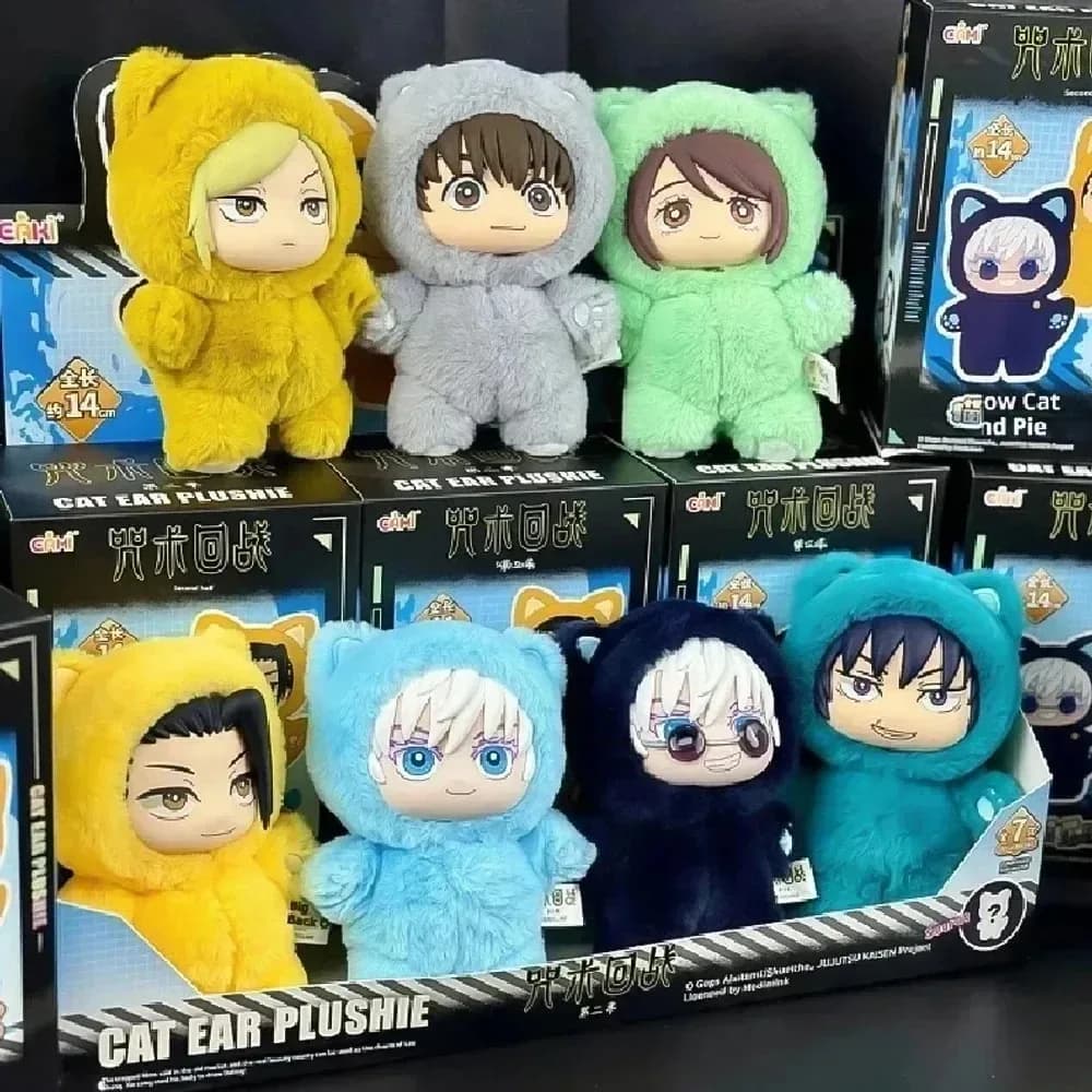 , Nouveau les monstres Jujutsu Kaisen vinyle visage poupée figurine sac à dos pendentif jouets cadea