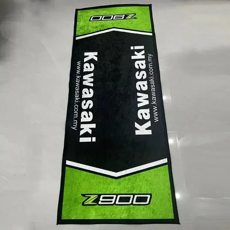 Tapis de Garage tapis de Moto course Cool Moto affichage tapis Kawasaki pour Kawasaki tapis de zone 