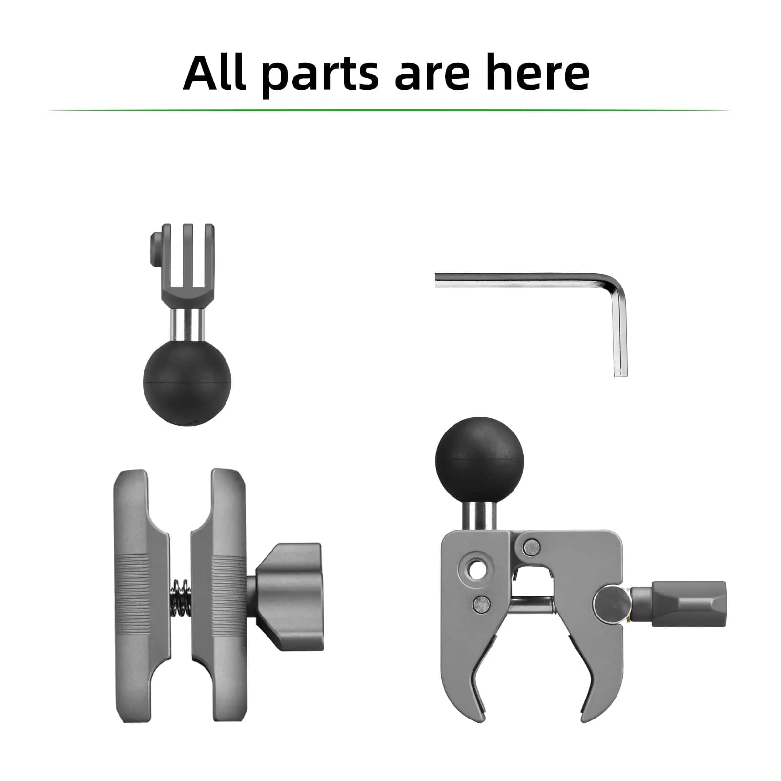 FANAUE support de caméra d'action stabilisateur de cardan rush moto vélos ATV UTV accessoires de Sco