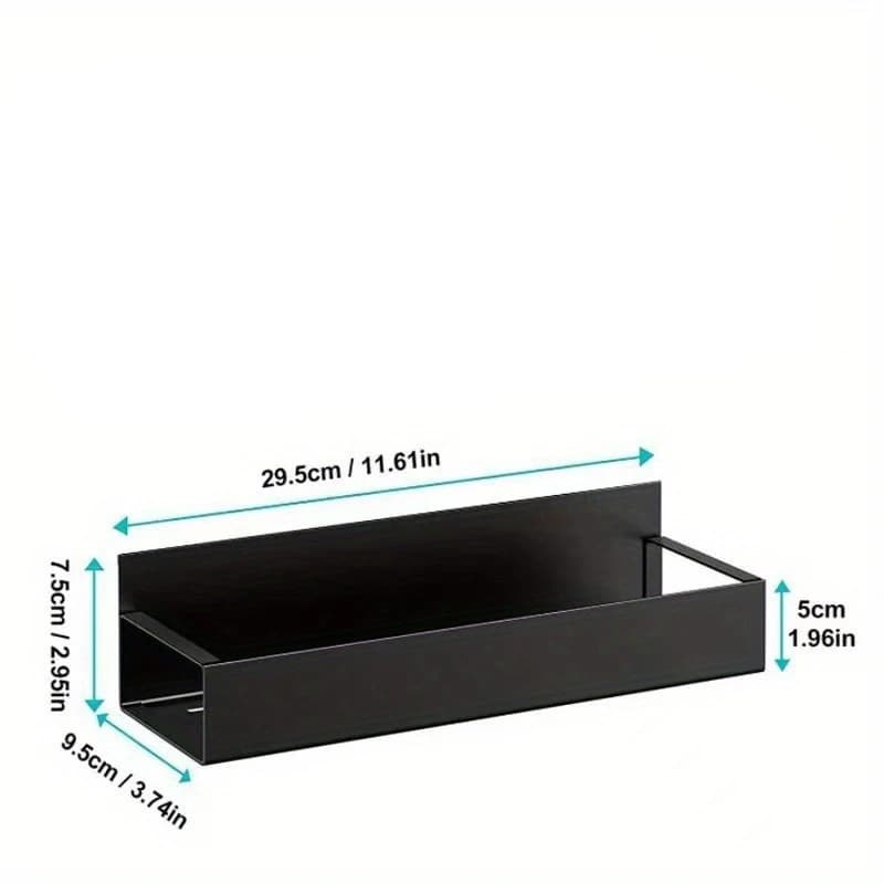 Étagère de rangement magnétique multifonctionnelle, étagère de rangement latérale, adaptée à la cuis