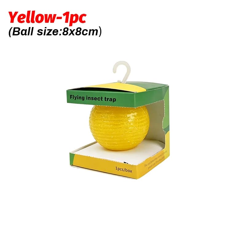 Pièges à mouches des fruits d'intérieur, adhésifs puissants, non toxiques, sûrs, à suspendre ou à po
