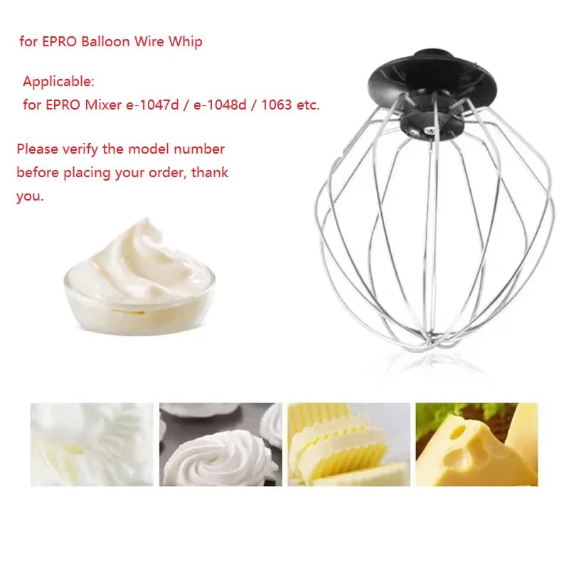 Fouet en fil de ballon en acier inoxydable pour EPRO, accessoire de rêve de centre commercial, outil