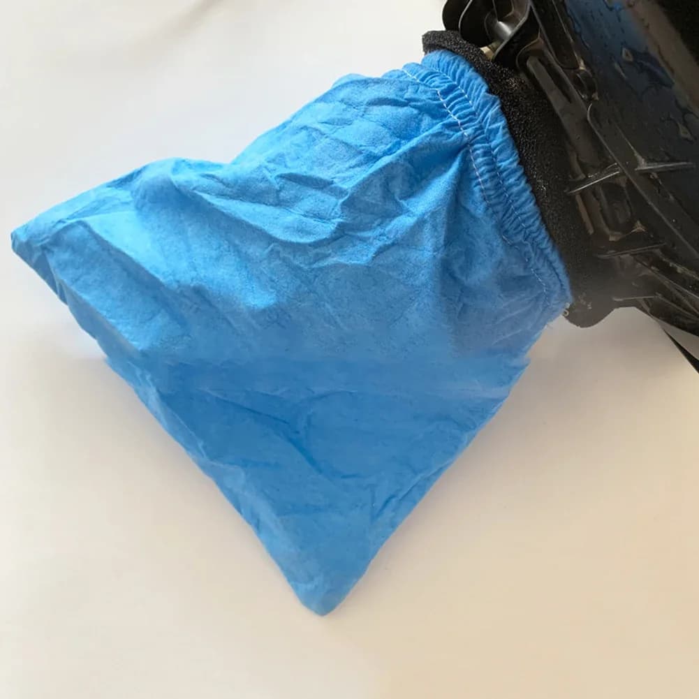 Sacs textiles 13.2x12.8x4.3cm, 5 pièces, bleu pour aspirateur sec et humide Parkside, filtre sec