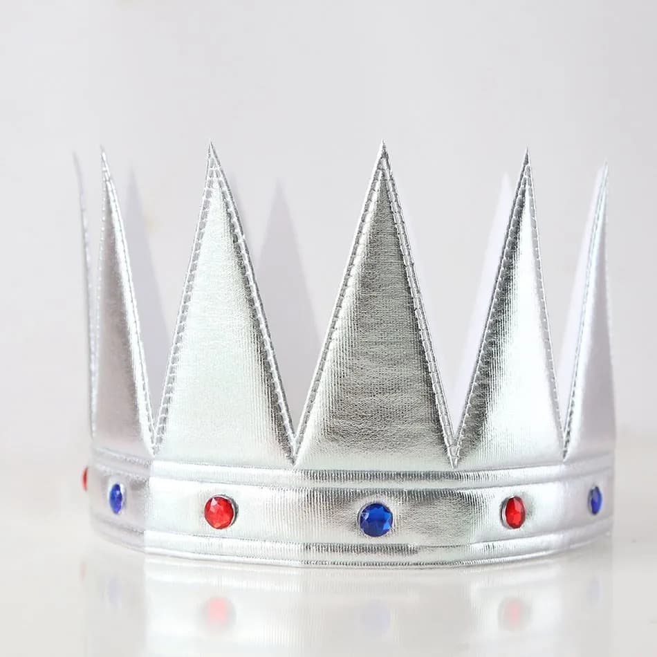 Couronne d'anniversaire élastique pour enfants, accessoires de photoshoot pour filles, bandeau de sa