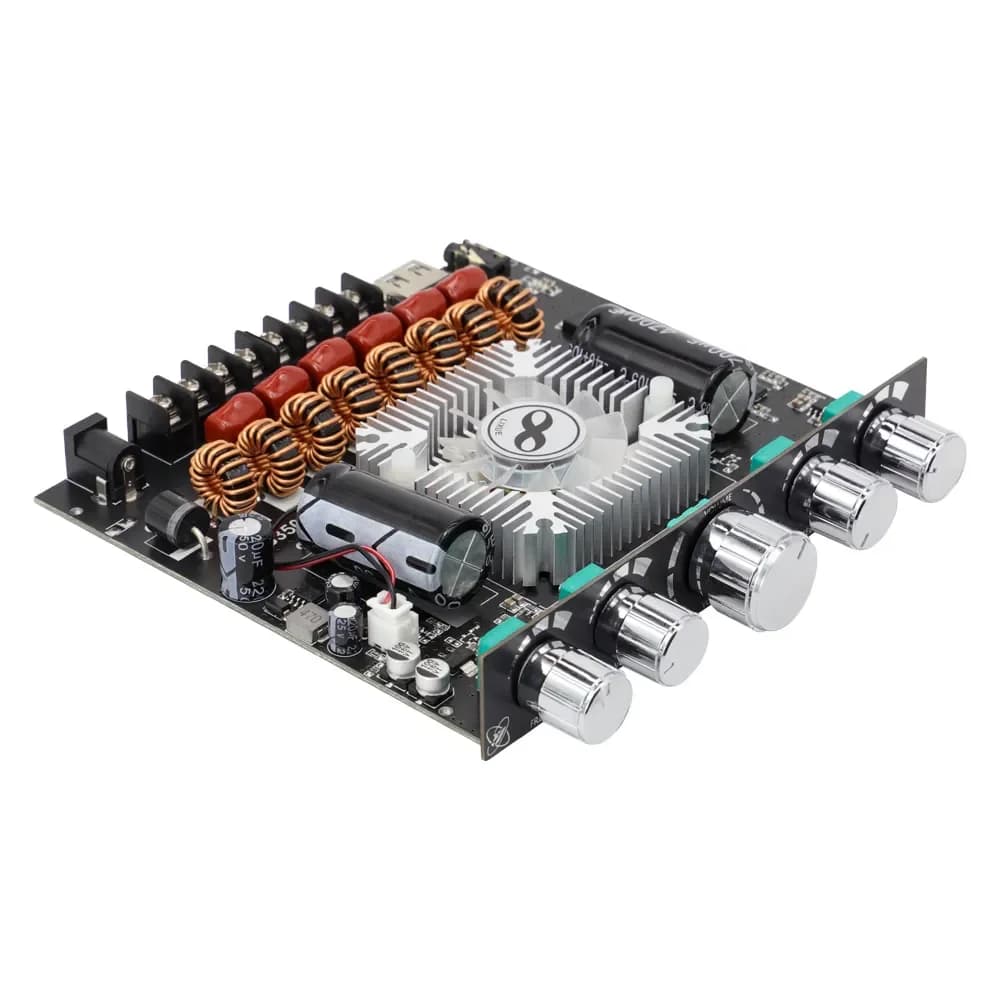 2*220 W + 350 W Bluetooth TPA3251 carte amplificateur de puissance USB carte son caisson de basses t