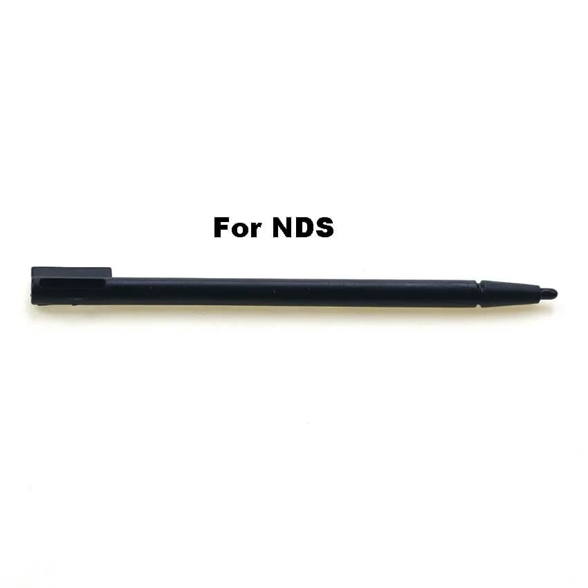Stylet rétractable en plastique et métal pour écran tactile, stylo pour 2DS, 3DS, New 2DS, LL, XL, N