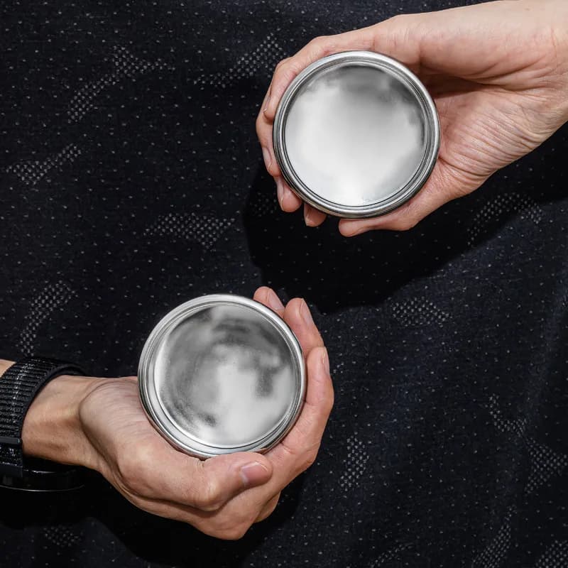 Bol de nettoyage pour filtre à café en acier inoxydable 51mm 54mm 58mm, tasse de rinçage non poreuse