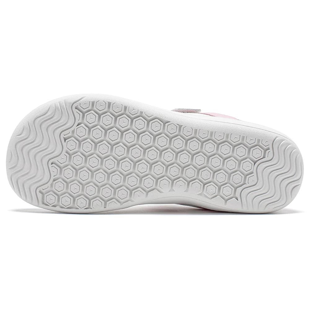 HOBIBEAR – chaussures pieds nus pour grands enfants, baskets à bout large avec boucle à crochet, en 