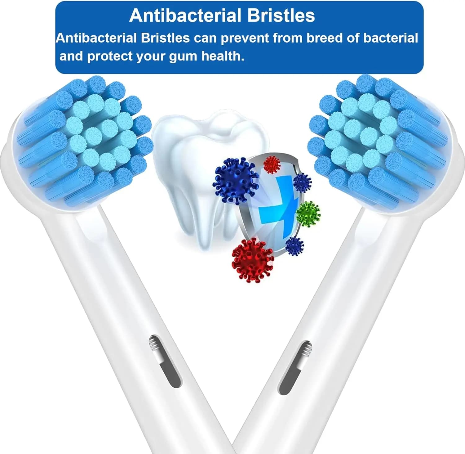 Têtes de brosse de rechange douces et sensibles pour brosse à dents électrique Oral B Braun, brossag