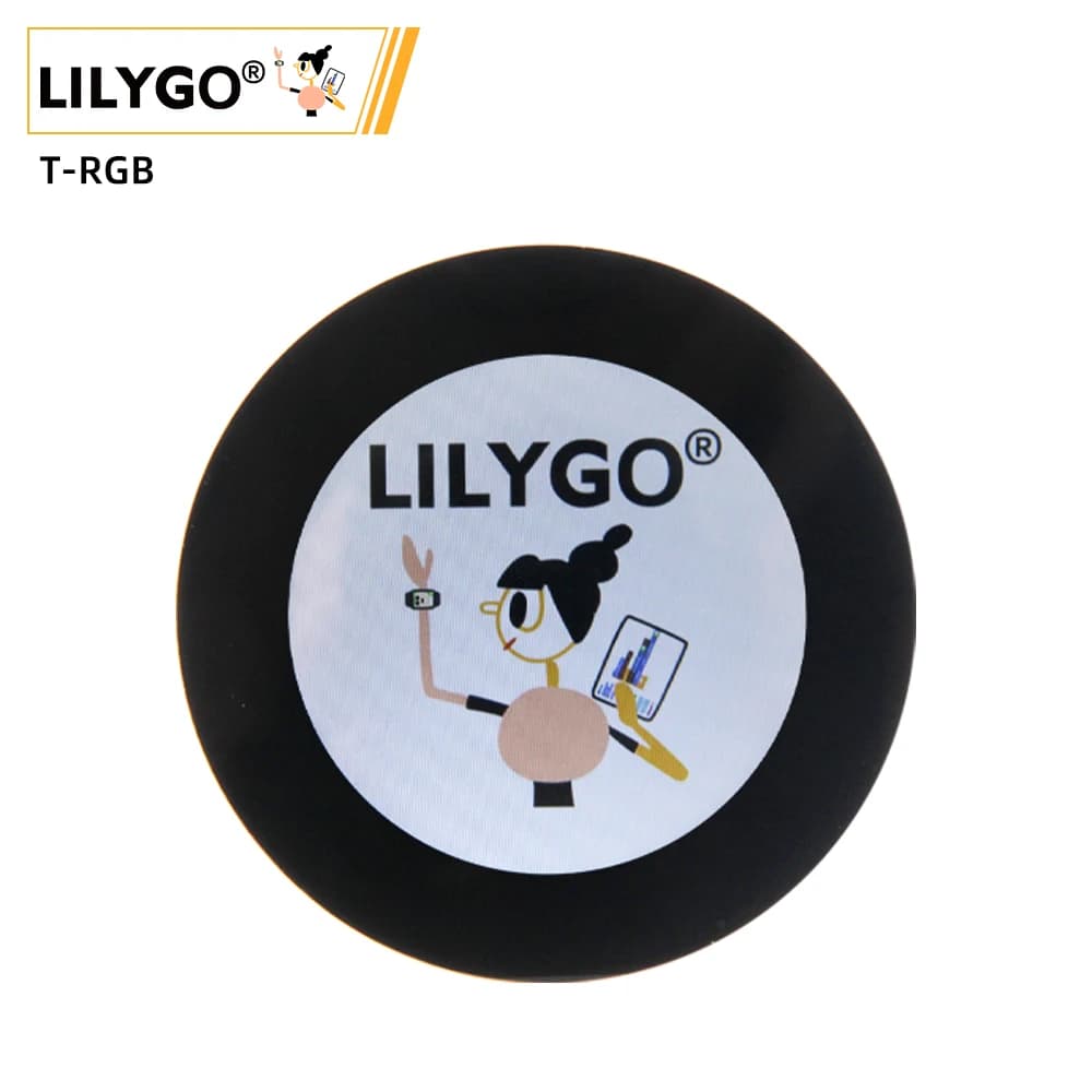 LILYGO® T-RGB ESP32-S3 Carte de développement ST7701S, écran tactile LCD rond T-RGB, ESP32-S3, 2.1, 