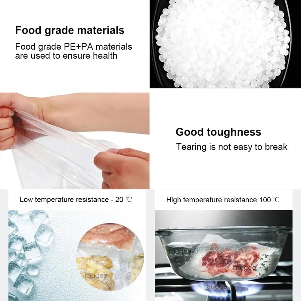 Sacs d'emballage sous vide pour aliments, sacs d'emballage sous vide pour Z-21, machine à sceller so