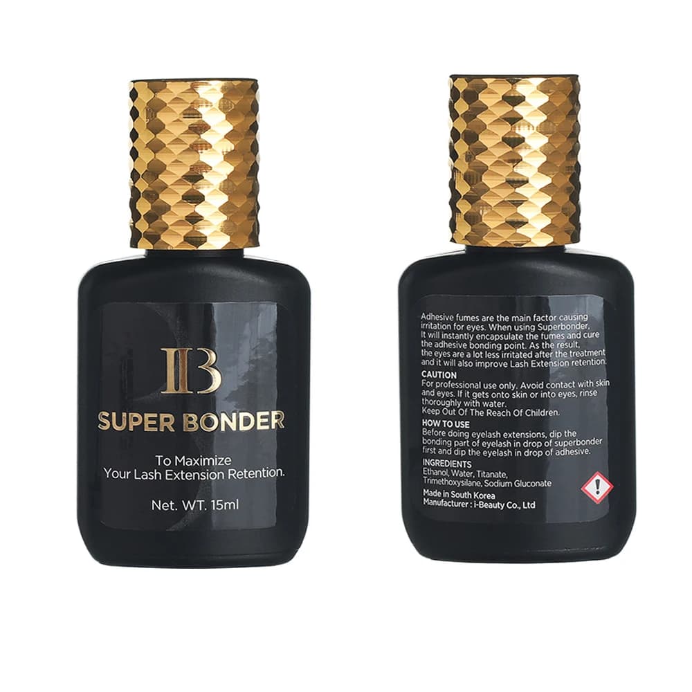 Ibeauty Super Bonder 15ml IB Agent de fixation pour Extensions de cils apprêt cils colle aide je bea