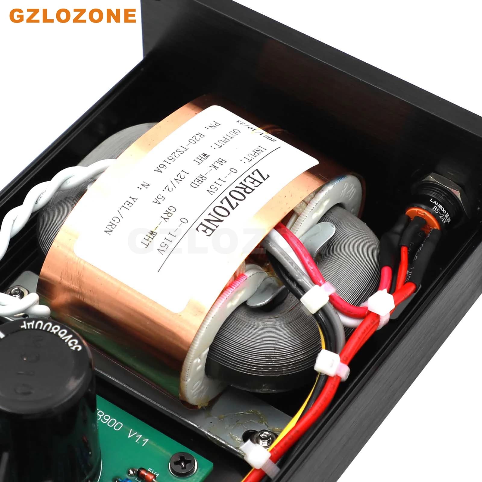 Alimentation linéaire STUDER900 R-Core pour préamplificateur/DAC DC 5--24V (en option)