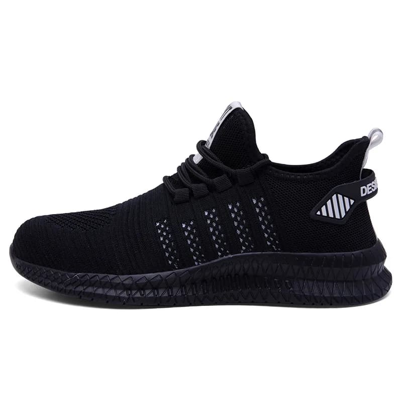 Chaussures de sécurité nouvelles chaussures de sécurité à bout en acier pour hommes et femmes en été