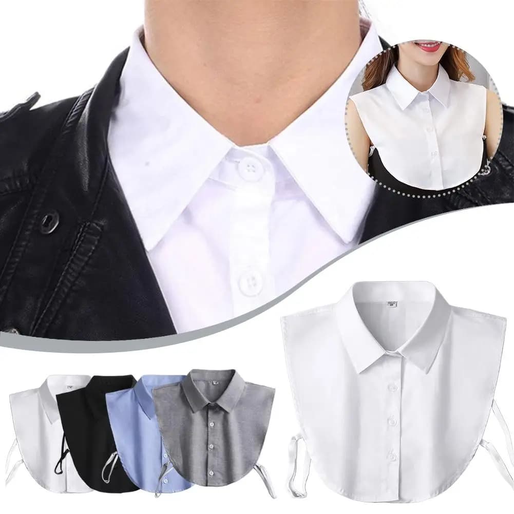Faux col universel pour hommes et femmes, vêtements de cérémonie professionnels, tissu de haute qual