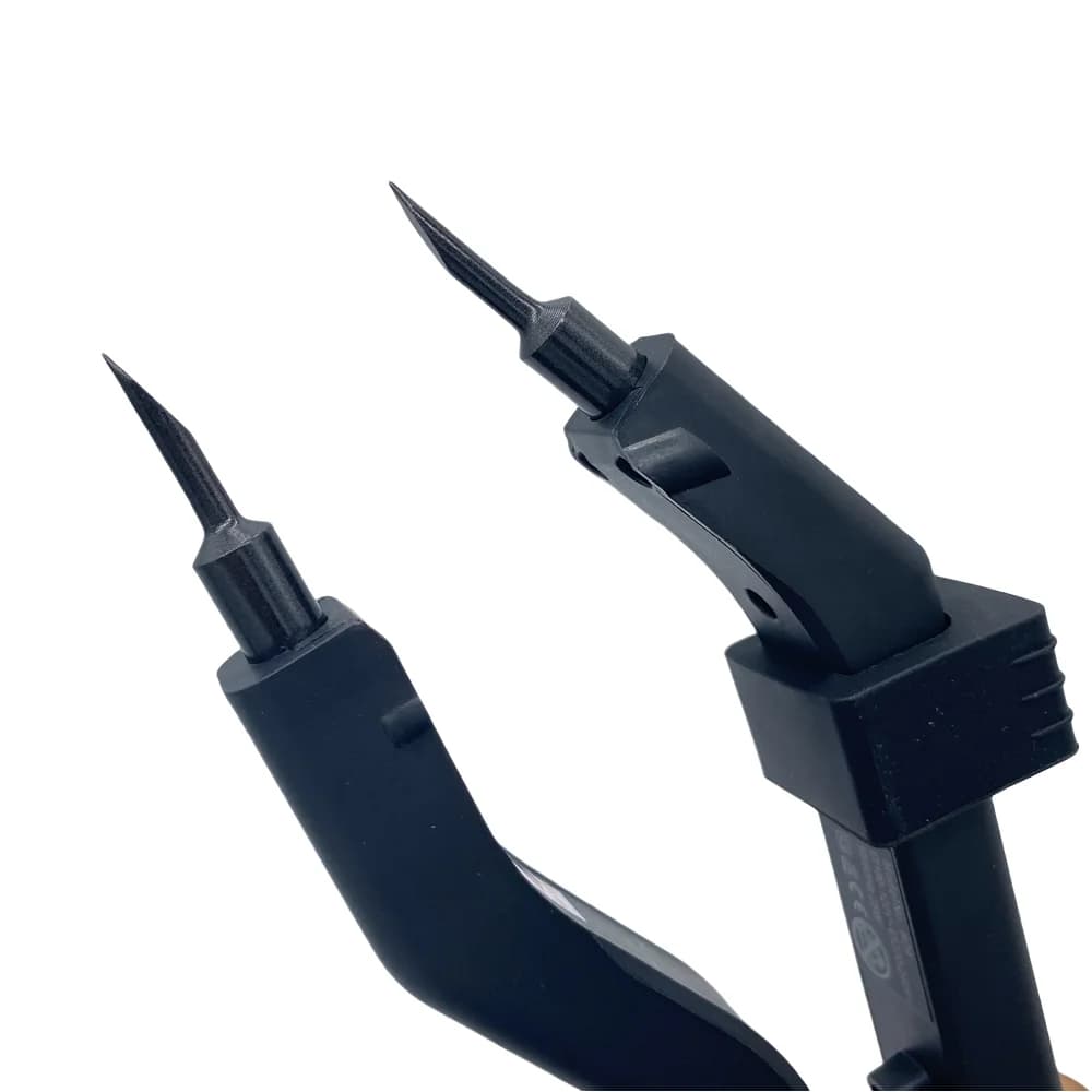 Connecteur thermique pour cheveux JR-609C 24 mm, mini, pointe chauffante noire, température contrôla
