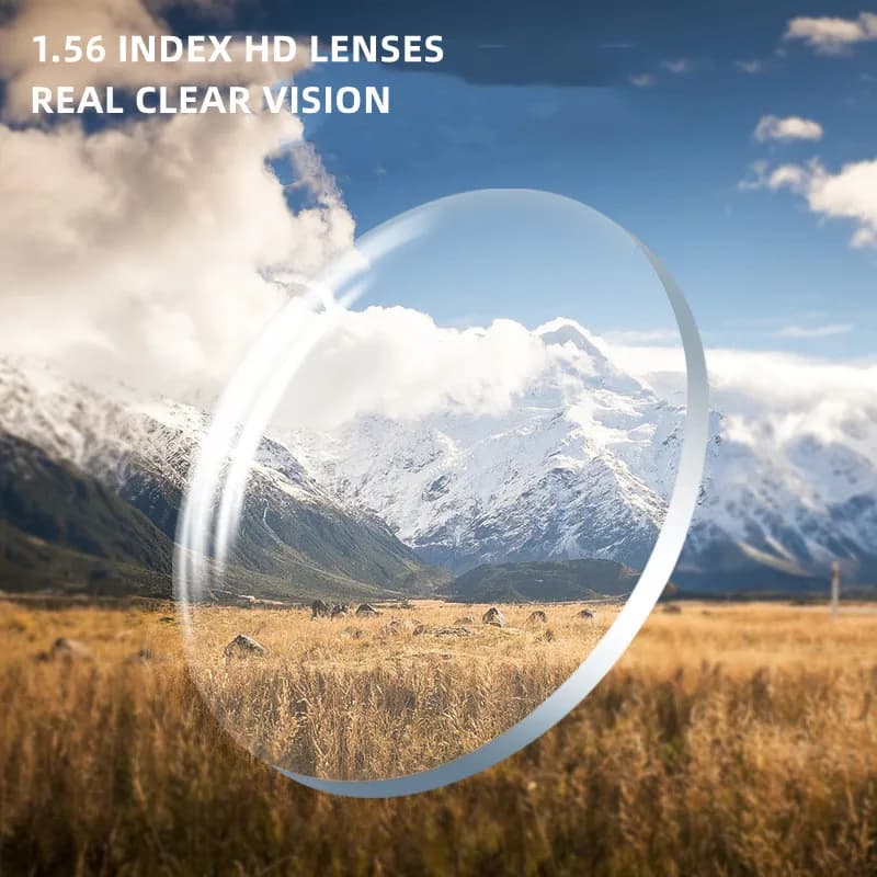 Eagwoo 1.56 lentilles de Prescription Index CR-39 lunettes asphériques en résine pour myopie/hypermé