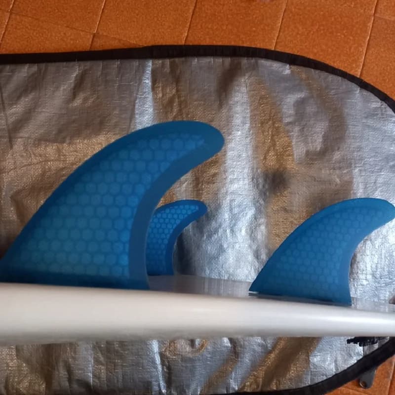 Ensemble d'ailerons Tri-fines UPSURF FCS S/M/L, palmes de Surf en nid d'abeille, propulseur de planc