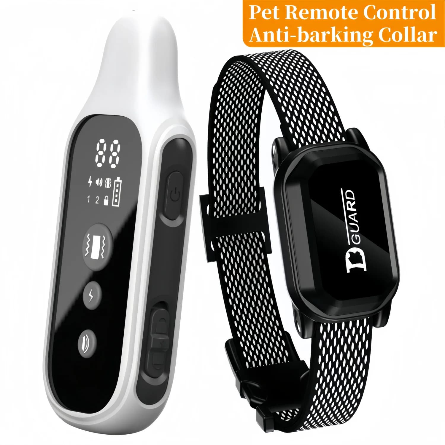 Collier de dressage numérique pour chien, 800m, étanche, Rechargeable, télécommande, pour animaux de