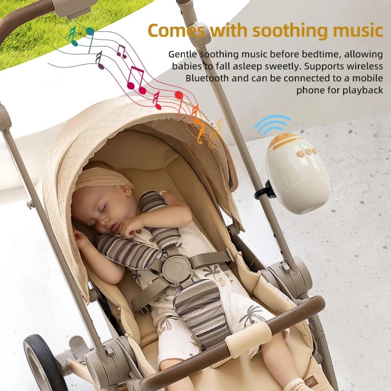 Accessoires à bascule pour poussette de bébé Portable, balançoire automatique pour bébé, sucette de 