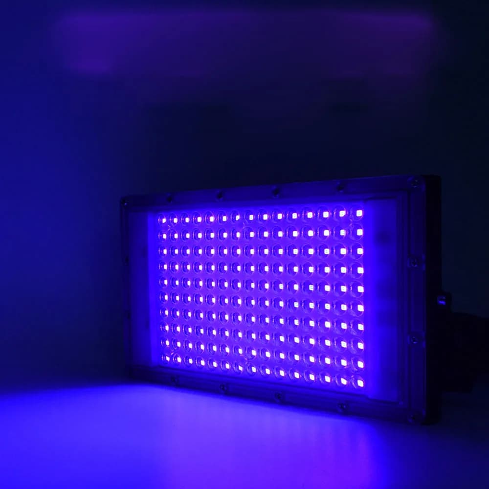 Led 100W 300W lumière violette 365nm lampe à polymérisation UV 395nm lampe de détection fluorescente