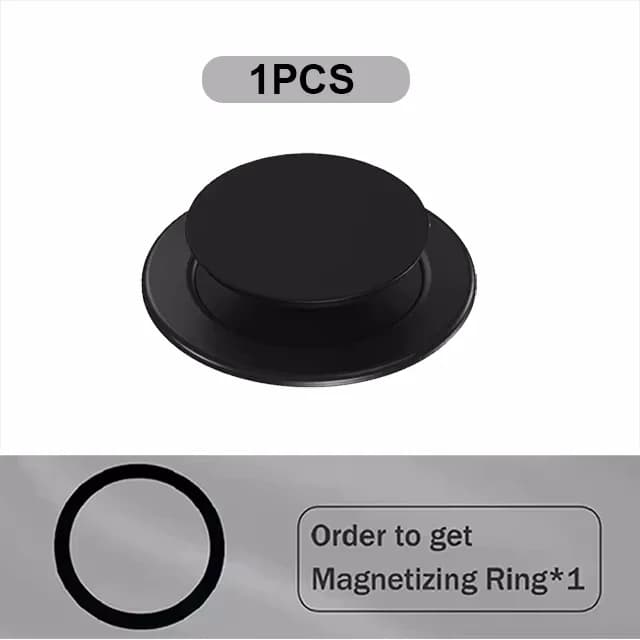 Support de téléphone portable magnétique pliable avec anneau de maintien pour MagSafe iPhone Mac Sam