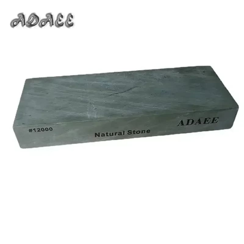 ADAEE Professionnel 12000 #   Pierre à aiguiser naturelle de grande taille 200*75*29mm, pierre à aff