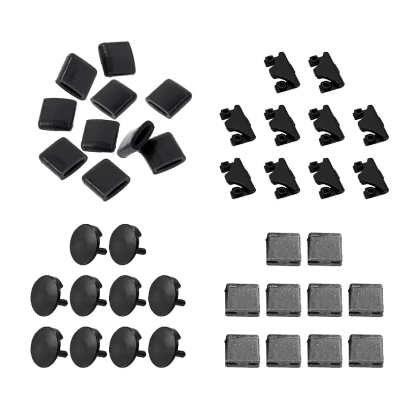 Pieds en caoutchouc remplacement pour friteuse à Air, 10 pièces, pièces en Silicone, couvercle anti-