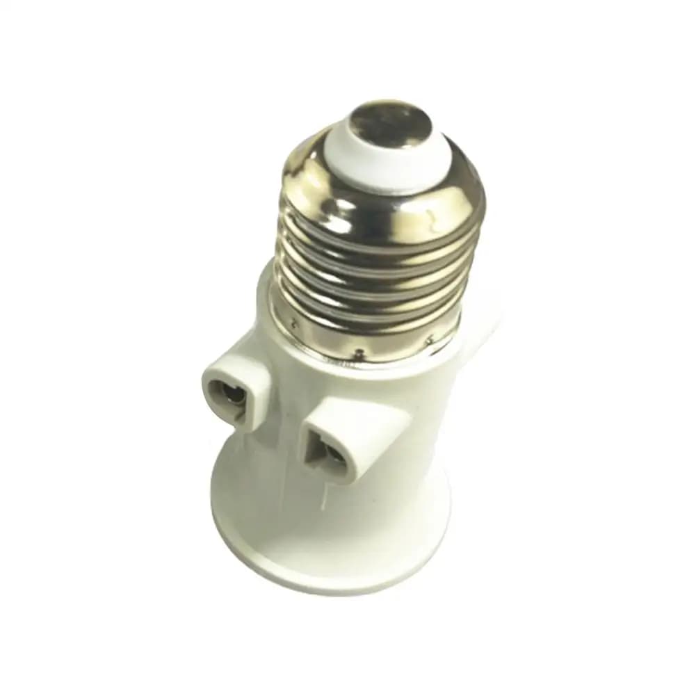 Connecteur de prise ue ignifuge européen 100-240V 4A, adaptateur d'ampoule E27, support de lampe, pr