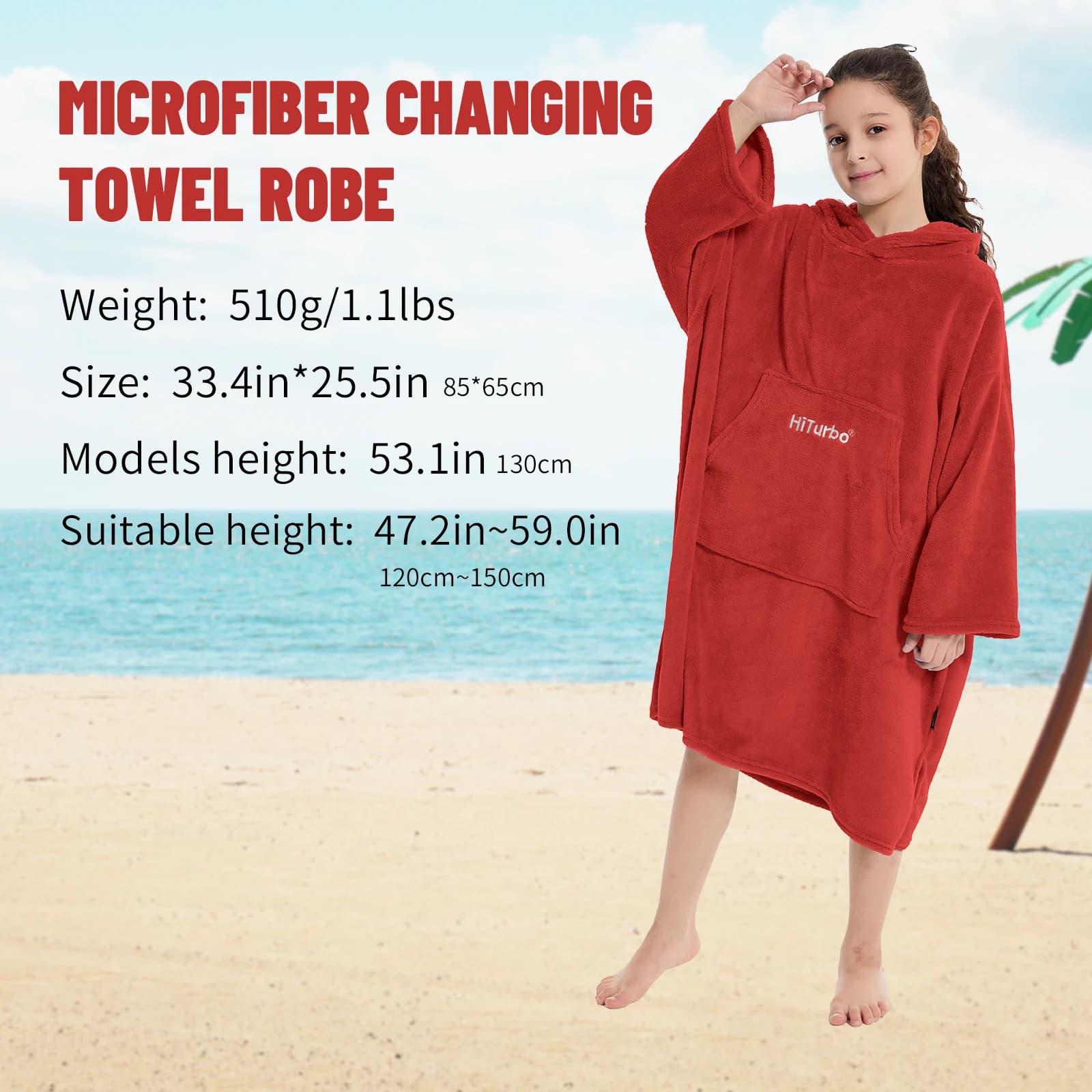 Robe à langer pour enfants, couverture portable en peluche, serviettes de bain douces, poncho de sur