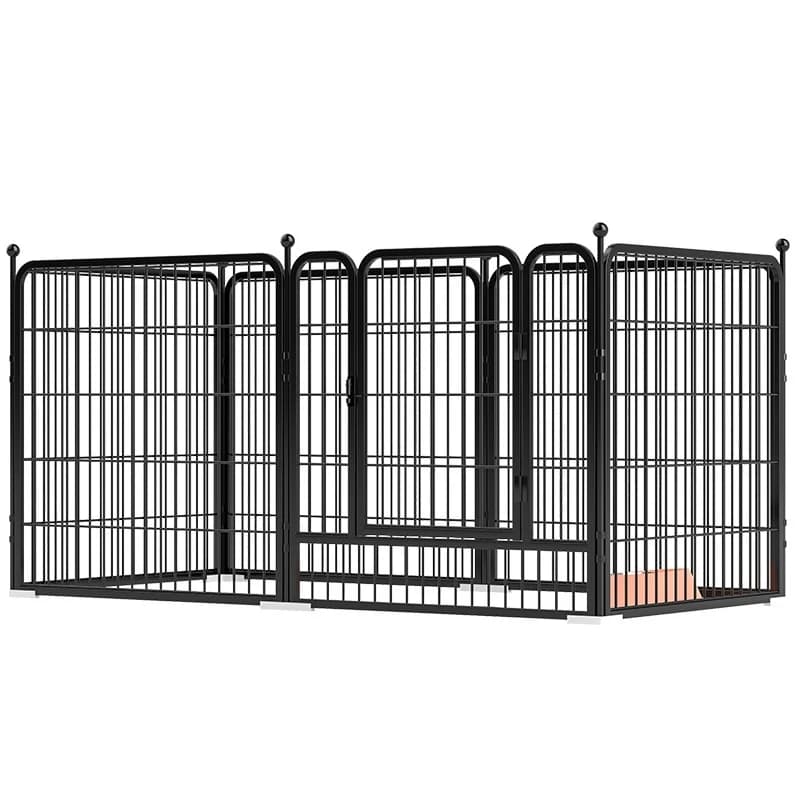 Cages pour petits animaux, bricolage, lapin, chat d'inde, clôture pour chien, panneaux métalliques d