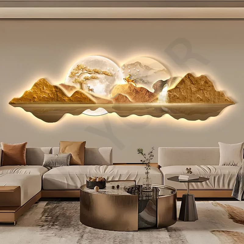 Applique Murale Moderne Nordique pour Entrée, Couloir, Hall, Décoration Murale, Luminaire Paysager, 