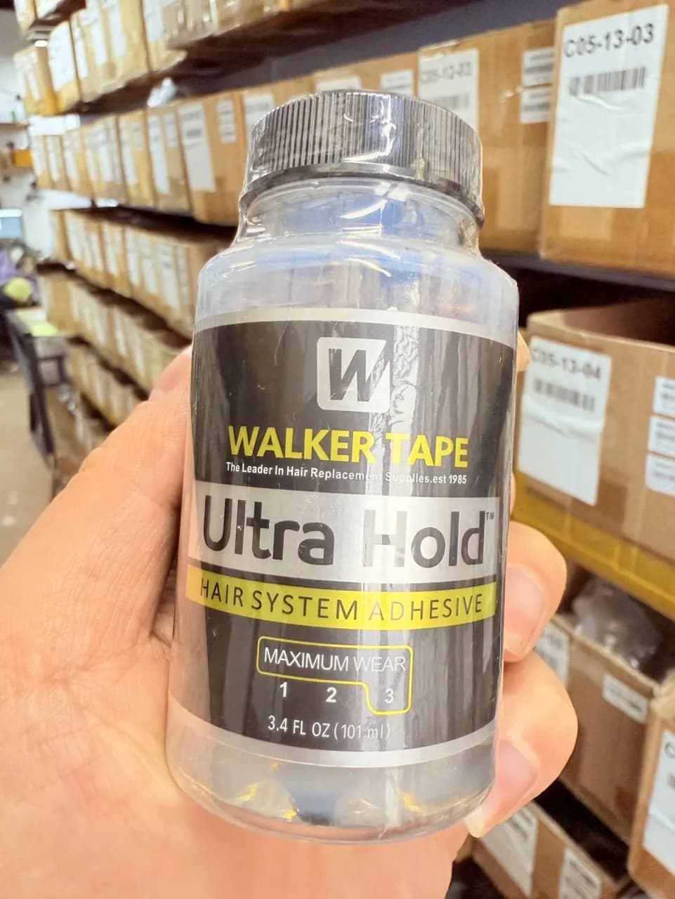 Walker Tape – colle adhésive Ultra tenue pour dentelle, 3.4oz/101ml, imperméable, super colle adhési
