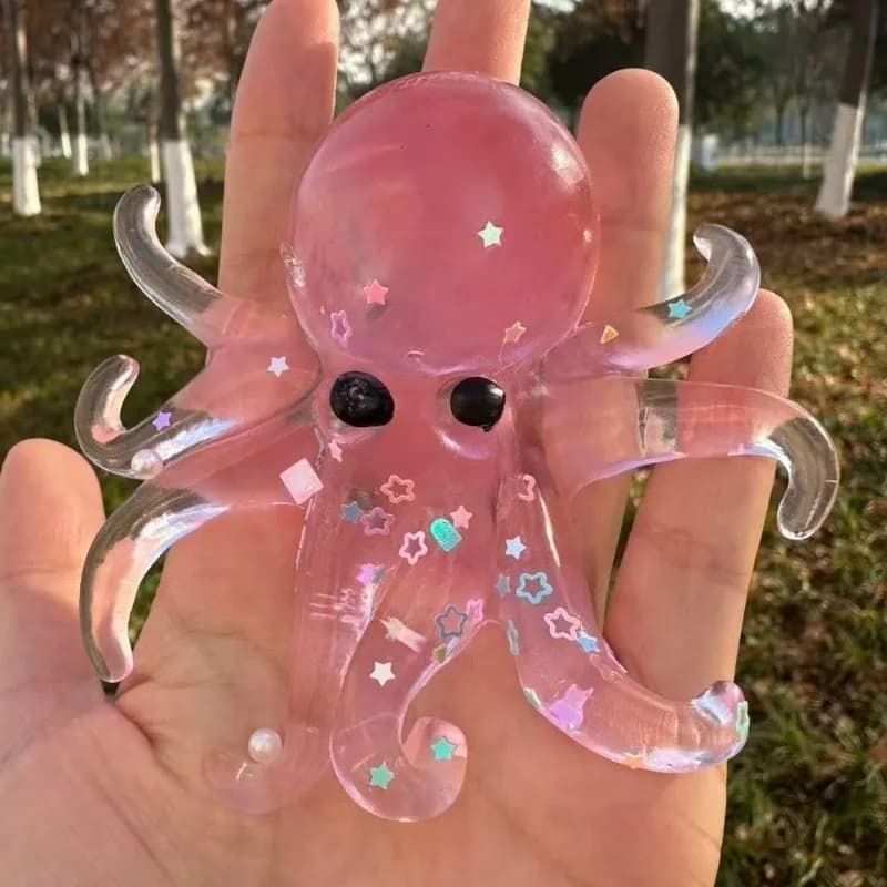 Squishy océan poulpe presser Fidget jouet Simulation soulagement du Stress jouet à rebond lent peut 