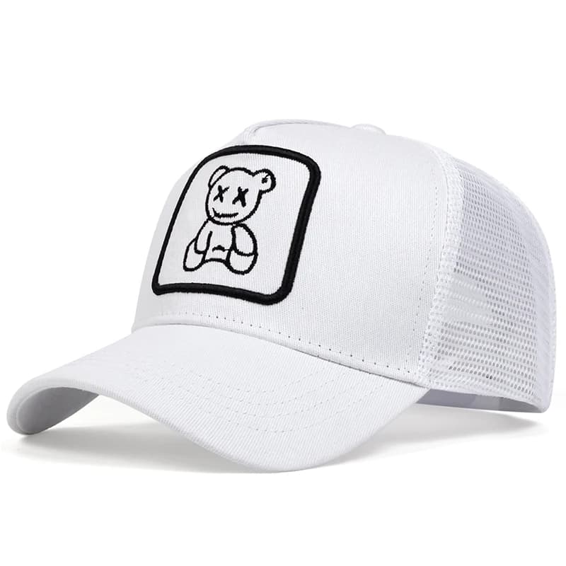Casquettes de Baseball unisexes XX Little Bear brodées, chapeaux décontractés réglables pour l'extér