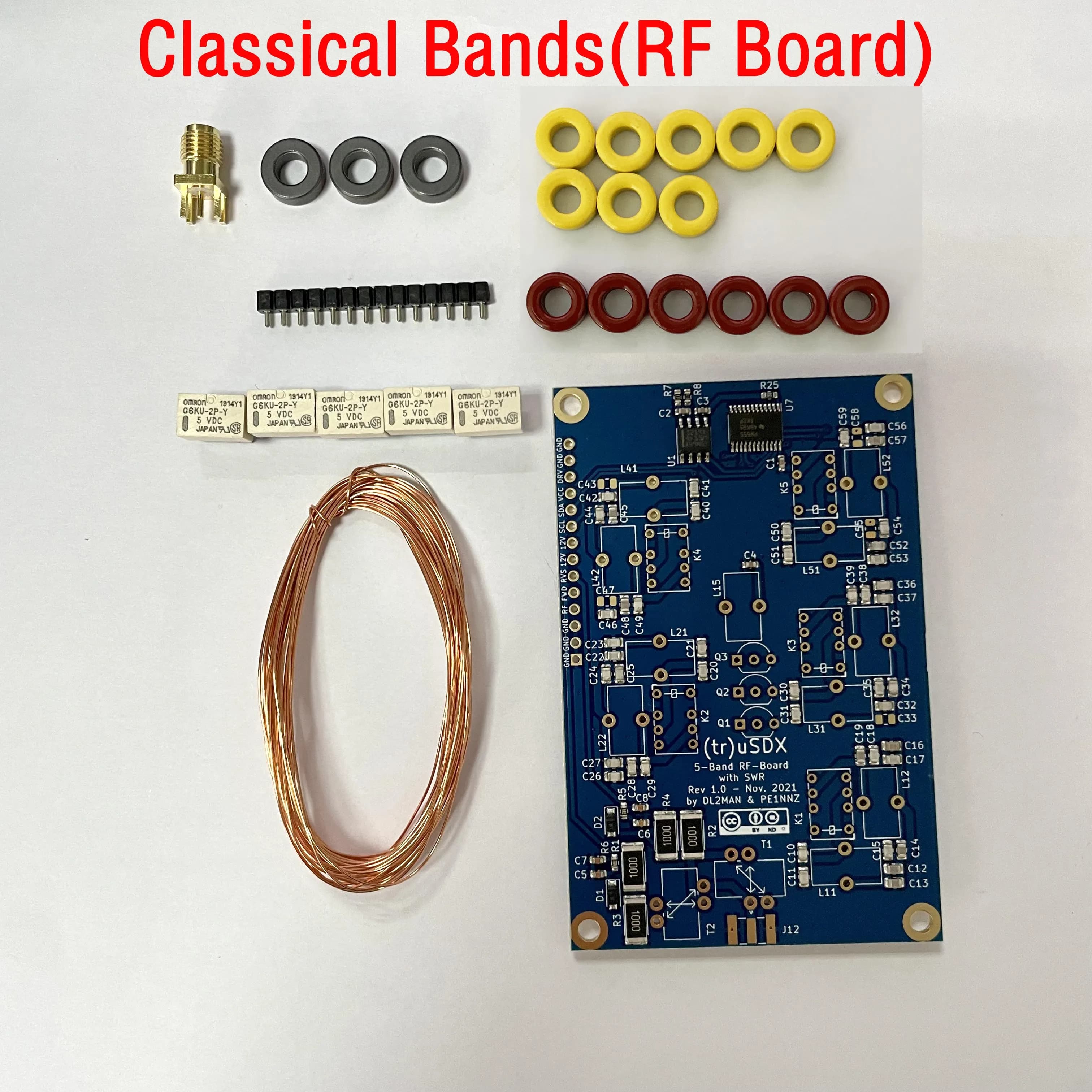 (tr)uSDX usdx émetteur-récepteur Hi Band et kits Classic Band par PE1NNZ et DL2MAN Efficacité dans l