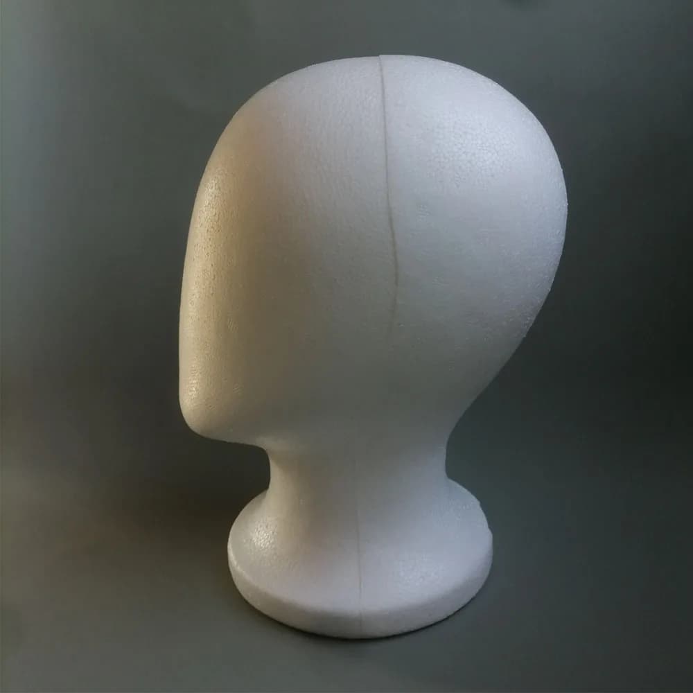 Tête de Mannequin en mousse pour femme, 22 pouces, affichage de la tête de perruque, outils de coiff