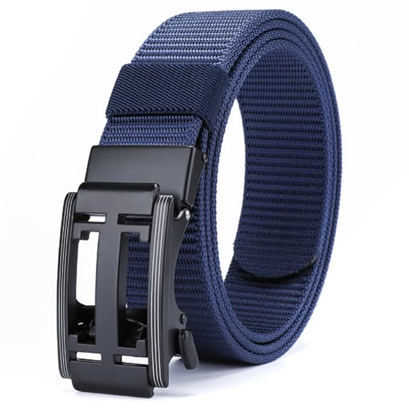 Ceinture tactique unisexe 4 mm d'épaisseur 3,5 cm de large ceinture en toile décontractée ceinture à