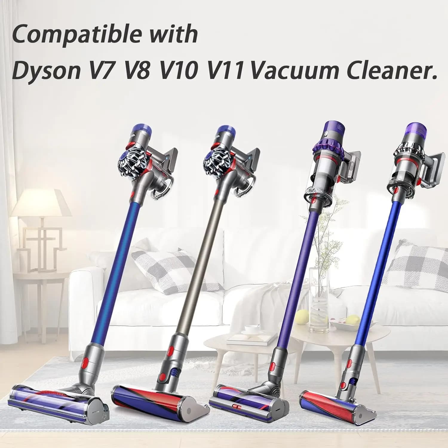 Support d'accessoires pour aspirateur balai sans fil, clip de fixation compatible avec Dyson V11 V10