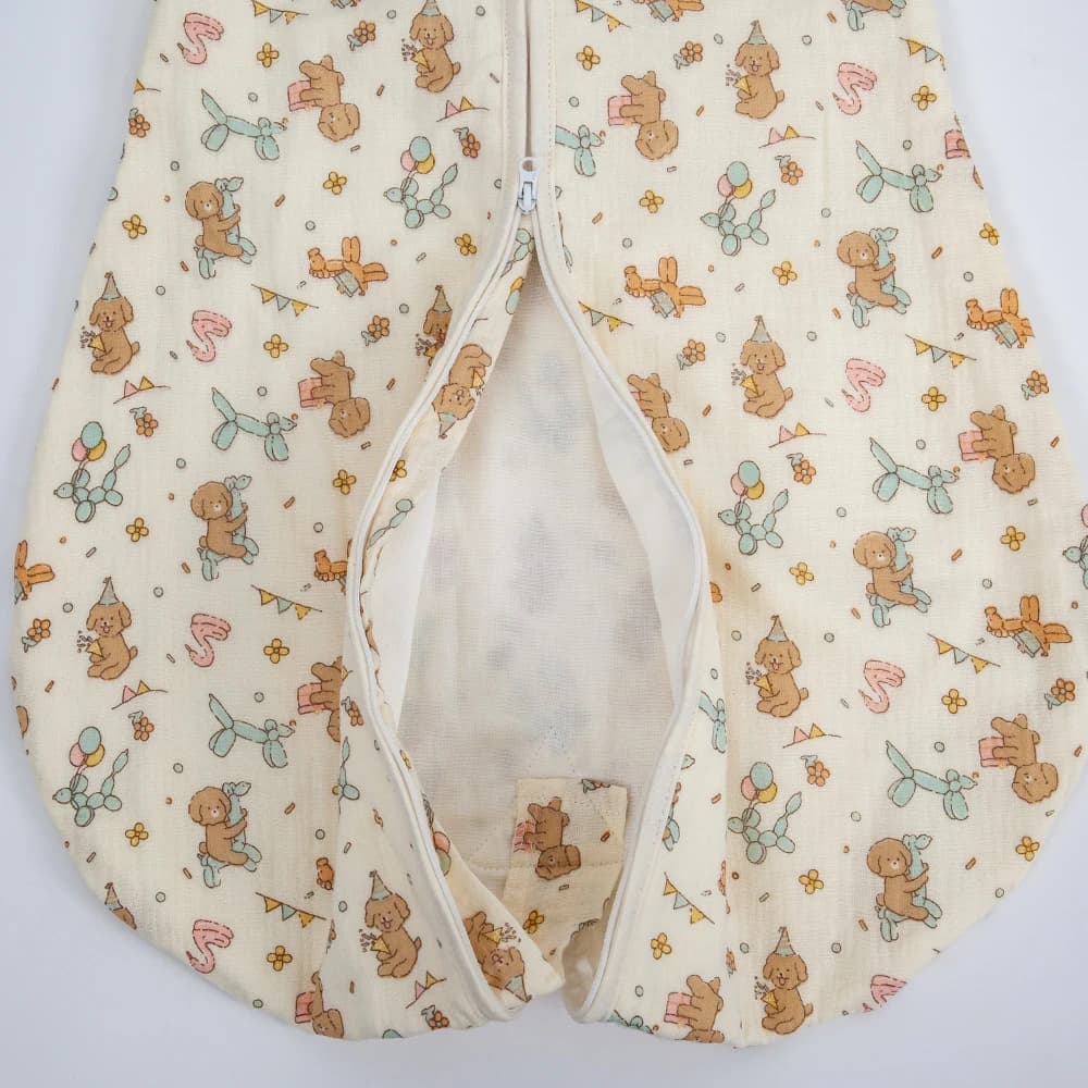 Sac de couchage pour bébé, manches amovibles, gaze fine et respirante en coton, conception à fermetu