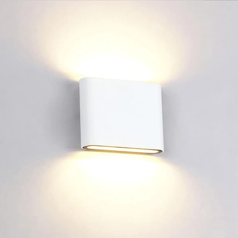 Applique murale nordique en aluminium, Style moderne, éclairage d'intérieur étanche IP65, éclairage 