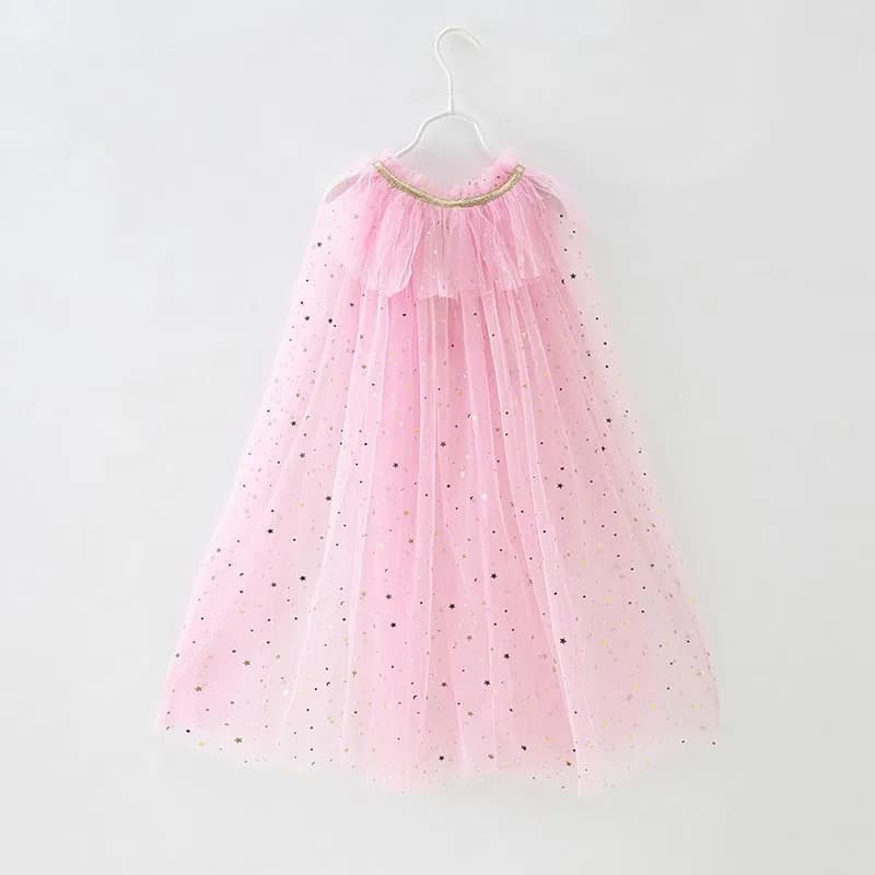 Costume de fille pour enfants, robe élégante, Cape pour enfants, fourniture de fête de noël et d'hal